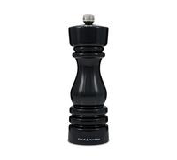 Cole & Mason H233097 London Moulin à poivre Precision + en carbone avec mouture réglable Noir brillant 180 mm