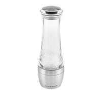 Cole & Mason H308792P Amesbury Moulin a Sel | Precision+ Stemless/Mouture Réglable | Acier Inoxydable/Acrylique | 190mm | Comprend 1 x Moulin | Garantie à Vie Du Mécanisme