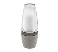 Cole & Mason H321805 City Concrete Moulin a Sel | Precision+ Stemless/Mouture Réglable | Béton/Acier Inoxydable/Acrylique | 160mm | Comprend 1 x Moulin | Garantie à Vie Du Mécanisme