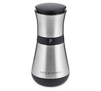Cole & Mason H321914 Henley Moulin a Poivre | Precision+ Inverta/Mouture Réglable | Acier Inoxydable | 135mm | Comprend 1 x Moulin | Garantie à Vie Du Mécanisme
