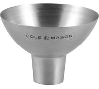 Cole & Mason H611928CS Dover Entonnoir Inox, 6.5cm, Entonnoir de remplissage pour Cuisine/Moulin/Shaker à Épices