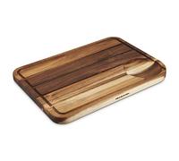 Cole & Mason H722129 Berden Planche a Decouper en Bois Pour Viande/Poisson Avec Rainure À Jus | (L)467mm x (W)347mm x (D)29mm | Ne pas laver au lave-vaisselle | Garantie de 2 Ans