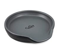 Cole & Mason H822141 Duxford Repose Cuillère, Noir/Gris, 20mm x 105mm, Porte Stensiles De Cuisine Pour Louches, Pinces, Spatule, Porte-cuillère Pour Cuisinière, Garantie de 2 Ans