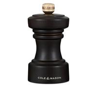 Cole & Mason Hoxton Moulin à Poivre, Mécanisme de Précision+, Bois de Hêtre, Mouture Réglable, Moulin à Épices Rechargeable, Manuel, 10,4 cm