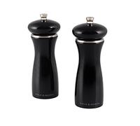 Cole & Mason HS0688P Sherwood Coffret sel et Moulin à Poivre, Noir Brillant