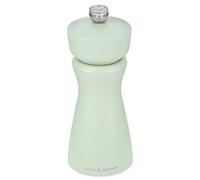 Cole & Mason Kenton Moulin à Sel et Poivre, Sauge, Mouture Réglable, Mécanisme en Céramique Durable, Comprend 1 Moulin, 15 cm