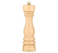 Cole & Mason London Moulin à poivre - Shaker à épices rechargeable avec un design en bois de qualité supérieure - Réglable pour assaisonnements fins à grossiers - Utilise un mécanisme en acier au