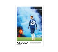 Cole Palmer Chelsea FC Football Poster vintage rétro (2) Décoration murale pour salon, chambre à coucher 20 x 30 cm