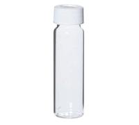 Cole-Parmer AO-35206-86 APC1560 Lot de 72 fioles transparentes VOA, 40 ml, bouchons septa à couvercle ouvert, 72/Cs
