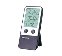 Cole-Parmer - Thermo-hygromètre Traceable pour température et humidité avec horloge - Médical et scientifique - Écran LCD, 0 °C à 50 °C / 32 °F à 122 °F