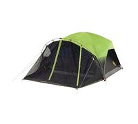 Coleman Carlsbad Tente de Camping avec véranda blindée pour 4/6 Personnes Bloque 90% de la lumière du Soleil et Garde l'intérieur Frais et résistant aux intempéries avec Installation Facile et Porche