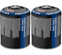 Coleman Cartouche gaz C500 Performance, cartouche valve avec valve à vis, adaptée aux réchauds our grils de camping, mélange butane/propane puissant de 440 g, utilisation jusqu'au point de congélation