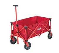 Coleman Chariot Camping Pliable, Chariot de Transport, Chariot de Jardin à 4 Roues, Charrette à Main, Tout Terrain