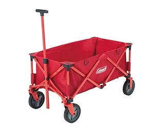 Coleman Chariot Camping Pliable, Chariot de Transport, Chariot de Jardin à 4 Roues, Charrette à Main, Tout Terrain