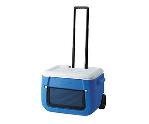Coleman Glacière Rigide 50 QT Poly-Lite avec Roues, Haute Performance Glacière Isotherme, 47 L Capacité, Refroidit Jusqu'à 3 Jours