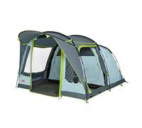Coleman Meadowood Camping pour 4 Personnes-Grande Tente familiale avec 2 Compartiments de Couchage Extra Larges et Vestibule-Montage Rapide-Étanche WS 4000 mm Unisexe, Gris