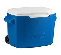 Coleman Glacière Performance à roulettes 28QT 26.5L bleu clair blanc