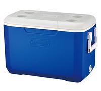 Coleman Poly-Lite 48QT, glacière passive, glacière à contenance 45 L, boîte à glace à isolation intégrale en mousse PU et protection UV, garde les boissons et aliments au frais pendant jusqu’à 3 jours