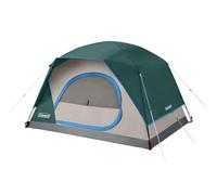 Coleman Skydome Tente avec Installation en 5 Minutes, 2/4/6/8 Personnes Tente résistante aux intempéries avec Toit et Sac de Transport, 20% Plus d'espace Libre Que Les auvents Traditionnels