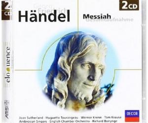 COLEMAN/SUTHERLAND/BONYNGE/ECO -G.F.HÄNDEL-DER MESSIAS (GA) 2 CD NEUF