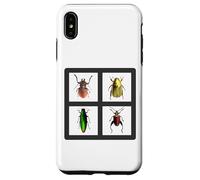 Coléoptères Quatre Insectes coléoptères Coque pour iPhone XS Max