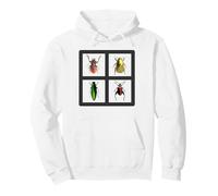 Coléoptères Quatre Insectes coléoptères Sweat à Capuche