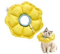 Colerette Chat Anti Léchage,Collier de Récupération Adjustable et Imperméable pour Chat, Collier de Sécurité Anti-Morsure Léchage pour Cicatrisation, Doux et Confortable Élisabeth Collerette Cône