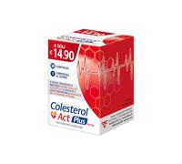 Colestérol Act Plus Forte Complément alimentaire 30 comprimés | Aide à maintenir les niveaux normaux de cholestérol dans le sang, à base de Caigua, Guggul et Coleus