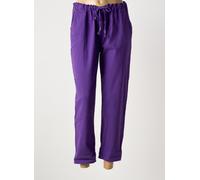 colette pantalons femme de couleur violet 44