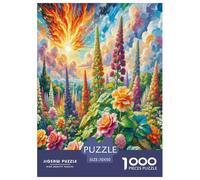 Coleus Fleur Puzzle 1000 Pièces Educa Jouet en Bois Divertissement Créatif DécoRation Intérieure Jeu Éduchatif Challenge Toy pour Adultes Et Enfants À Partir De 12 Ans 70x50cm/1000pcs