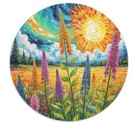 Coleus Fleur Puzzles 1000 Pieces Cadeau Unique Jeu Éduchatif Défi Jouet À De Qualité Supérieure Peinture Art pour Adultes Enfants 1000pcs (67.5x67.5cm)