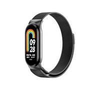 Colexy Bracelet de Remplacement pour Xiaomi Mi Band 8, Bracelet de Montre Magnétique, Bracelet de Rechange pour Montre Connectée, Bracelet pour Montre pour Hommes et Femmes (Noir)