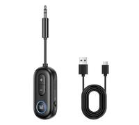 Colexy Émetteur Bluetooth 5.4 - Adaptateur auxiliaire Bluetooth - Prise Jack 2 en 1 - Émetteur et récepteur pour stéréo Domestique, Avion, Casque, Haut-Parleur, Ordinateur Portable