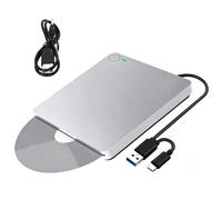 Colexy Lecteur Blu-Ray Externe, Portable USB 3.0 et Type-C Lecteur Blu Ray 3D BD Lecteur CD DVD Drive Player, Slim Optical Bluray Drive Reader pour Ordinateur Portable, MacBook, PC de Bureau