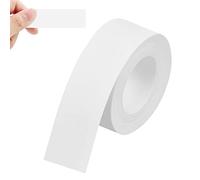 Colexy Ruban pour Étiqueteuse, 15mm*4m Etiquettes Autocollantes, Étiquette Thermique Rouleau, Ruban Étiqueteuse Imperméable Adhérence, Imperméable, Anti-Huile, Compatible pour Étiqueteuses (Blanc)