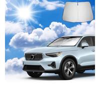 Coleya Pare-Soleil Auto Compatible avec Volvo XC40 2018-2025, Volvo XC40 Couverture pour Pare-Brise Avant, Volvo XC40 Accessoires Protection Solaire, Pliable, Bloque Rayons UV