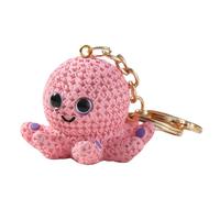 Colgante Pulpo Resina - Llavero Creativo, Figura Animal Mar, Colgante Bolsa | Juguete Pulpo Animado Realista, Llavero Moderno Jóvenes Adultos Viaje Escuela Oficina