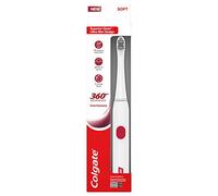 Colgate, 360 Advanced Sonic Battery Power Brosse à dents douce, blanchissante, 1 pièce