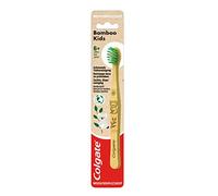 COLGATE - Brosse à Dents Enfant Bambou avec Brins Infusés au Charbon Souple - 1 Unité