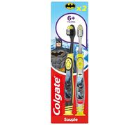 COLGATE - Brosse à Dents Enfants Oral Care Kids 6+ - Pour les Enfants Âgés de 6 Ans et Plus - Lot de 2 - Modèles de brosse et coloris aléatoires