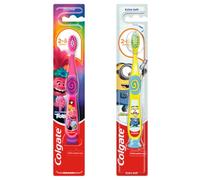 Colgate Brosse à dents extra douce, enfants de 2 à 6 ans, couleurs et modèles variés