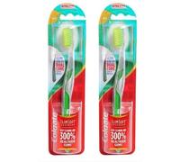 Colgate Brosse à dents manuelle ultra douce pour adulte (2 brosses à dents), multicolore