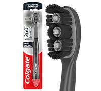 Colgate Brosse à dents vibrante 360 Charcoal Sonic Powered - 1 pièce