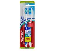 Colgate Brosses à dents Triple Action Medium – Lot de 2