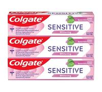 Colgate Colgate Sensitive Whitening Lot de 3 dentifrices à la menthe fraîche, menthe fraîche, 170 g