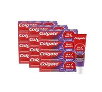 COLGATE - Dentifirice Max White Purple Reveal -Blanchiment dentaire| Révèle des dents plus blanches instantanément* | Dentifrice menthe au fluor | Haleine fraîche | 12 X 75 ml