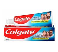 Colgate Dentifrice anti-cavité 75 ml - Family Action - Anti-carie - Avec neutralisateur exclusif à l'acide de sucre - Contient du fluor et du calcium pour reminéraliser l'émail des dents (75 ml