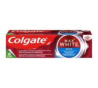 COLGATE - Dentifrice Blancheur Max White Optic - Blancheur Instantanée Cliniquement Prouvée - Élimine jusqu'à 100% des tâches à la Surface des Dents - Lot de 1 Tube de 75ml
