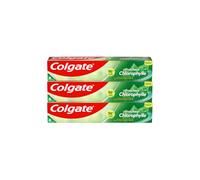 Colgate - Dentifrice Chlorophyle Fraîcheur Intense - 96% d'ingrédients d'origine naturelle - lot de 3 x 75 ml