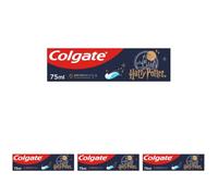 COLGATE - Dentifrice enfant Harry Potter - 6 ans et + - Doux pour les enfants - Teneur en fluor recommandée par les dentistes - Protection contre les caries - Émail 4 fois plus fort - 75 ml (Lot de 4)